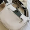 Torby wieczorowe Wysokie torbę siodłową dla kobiet Crossbody moda na ramię szerokie pasek miękki skórzana żeńska torebka torebka sac 230720