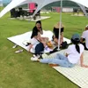 Portable Anti-UV Awning Sun Shelter Giant rainproof Canopy Outdoor Shelters Sun Shade Sails Beach Sunshade Tarp Waterproof Garden Car Camping tents 6m.10m