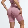 Frauen Shorts Chrleisure Sportliche Frauen Druck Nahtlose Radfahren Fitness Push Up Kurze Lässige Hohe Taille Booty 230720