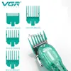 Clippers Trimmer VGR Tagliacapelli Trimmer Profesional Beard Trimmer Taglio di capelli Hine Taglio di capelli Hine Tagliacapelli trasparente per uomo V660 x0728