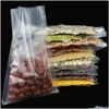 Vacuum Sealer Bags Food Transparent Packaging Frozen Seafood Cooked Chicken Plastic Can Be Bag Ekki308K Drop Delivery Home Garden Ho Dh0Kn