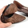 Dress Shoes BEYARNELadies European and American style Snake Texture Plus size Pointed toe Women Single Casual Flats Dancing KvollshoesE520 L230721