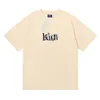 Kith T-shirt rap hip hop ksubi manlig sångare juice wrld tokyo shibuya retro street mode märke kort ärm t-shirt