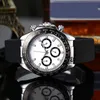 Pełny zegarek ze stali nierdzewnej kosmografie designerskie zegarki 2813 ruch automatyczny Orologi Paul Newman Silikon Luksusowy zegarek Dżentelmen 4130 SB016 C23