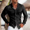 Men's Casual Shirts Brand New Mens Shirts Dress Shirts Vintage Baroque Button Down Casual Long Sleeve Muscle M~2XL Plus Size Print L230721