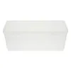 Plates Cake Stand Storage Holder Cutlery Organiser Bread Dispenser Case Plastic Bin Refrigerator Toast Container Box