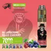 Komodo 7000 Magic Dragon Pod uppladdningsbar bärbar pennanordning med 6 RGB -ljus