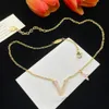 Fashion Women Necklace Choker Chain 18K Gold Plated Plated Stainless Steel Designer Letter Necklaces Bracelet Wedding Jewelry Accessories No Box