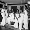 Elegant White Mermaid Long Bridesmaid Dresses Straps Sexy Open Back Maid Of Honor Gowns Cheap Wedding Guest Party290P