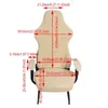 Housses de chaise Housse de siège élastique pour ordinateur Spandex Protecteur de fauteuil 230720
