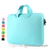 UK Fashion new canvas waterproof Scratch-resistant Laptop Shoulder Bag 11 12 13 15inch Notebook Shoulder Carry Case for Anti-fall 2684