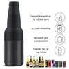 Sac Pièces Accessoires Bouteille De Bière En Acier Inoxydable Refroidisseur Double Couche Isolé Garder Bière Cola Boisson Boisson Froide Keeper avec Décapsuleur 230721