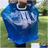 Bouteilles d'eau 5L / 10L extérieur pliable pliant pliable sac à boire voiture eaux transporteur conteneur pour cam randonnée pique-nique barbecue goutte D Dhmig