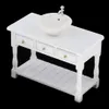 Tools Workshop Miniature White Porcelain Dolls Furniture for 1/12 Dollhouse Accessories Decoration 230720