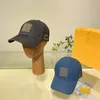 Kapity kulowe Casquette Nowy umyte dżinsowe czapkę baseballową projektant słonecznych czapek dla mężczyzn kobiety 2 kolor para kubełka list