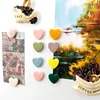 Fridge Magnets 10PCS Cute Mini Colorful Love Heart Small Refrigerator Stickers Lovely Pos Wall Magnetic Sticker For Home Deco 230721