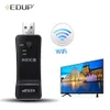 EDUP 300 Mbps Smart TV Adapter Wi -Fi USB Universal Wireless TV karta sieciowa USB Repeater Wi -Fi dla Smart TV Player TV Box z LAN252C
