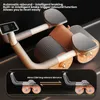 Ab Rollers Automatic Rebound Abdominal Roller With Elbow Support Silent Home Fitness Abdominal Roller Trainer With Timer Aand Mat 230720