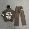 Herren-Trainingsanzüge, gebrochener Planet, vertrauen Sie Ihrem Universum, Schaumstoff-Frühling, Herbst-Winter-Hoodie-Hosen-Set, Männer-Frauen-Paar-Kostüm, 1:1, hochwertiger Anzug