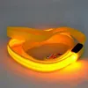 120 cm Led Halsbanden Riemen Touw Met Licht Lichtgevende Lead Leash Voor Veiligheid Knipperende Gloeiende Kraag Harnas Accessoires