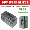 60 V LifePo4 Litowa bateria fosforanowa z BMS 40AH 60AH 100AH ​​dla elektrycznego rowerowego motocyklowego wózka golfowe