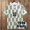 Hayranlar Tees 1994 1996 1998 Okocha Finidi Mens Retro Futbol Formaları Milli Takım Kanu Ev Yeşil Beyaz Uzak Futbol Gömlek Kısa Kol Ülkeleri T230720