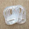 Baby Teethers Toys Chenkai 50pcs Transparent Silicone Mam Ring DIY Baby Chupeta Manequim NUK Clear Adapter O Rings Holder Chain Toy Accessories 230721