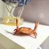 Hooks Creative Crab Pen Holder Easy to Hold Weightlifting Penholder Bracket Bright Color Desktop Decoration Present Stationery