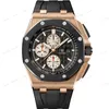 Holdone Fashion Men's Multidectional Watch Odpowiedni na spotkania Podróż Biznes Odbiór Lumainous Funkcja Sapphire Glass Glass Opcje wielokolorowe