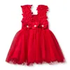 Popular style summer sweet flower girl dress and lovely baby Princess Beauty Pageant lace Tulle2845