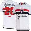Fani TOPS TEE 24 SAO PAULO ARBOLEDA Męskie koszulki piłkarskie 22 23 października różowe kazanie gabriel Miranda dom na wyjazd 3. trening