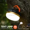 Lampada da campeggio portatile 3w lanterna USB Luce da tetto magnetica ricaricabile 5LED COB Escursionismo pesca viaggio mini torcia illuminazione 3 modalità lanterne di emergenza