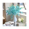 Couronnes De Fleurs Décoratives Faux Phalaenopsis Européen 65 Cm Long 12 Pcs Papillon Orc 6 Couleurs Pour La Fête Maison Table Fleur Drop Deli Dhtc5