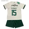 ファントップスティー23 24パルメイラスキッズキットブレノロペスR.VeigaサッカージャージDeyverson Atuesta Ze Rafael G.Veron Danilo Home Away Child Football Shirts T230720