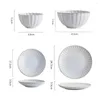Plates Ceramic Western Plate Color Glaze Kiln Becomes Dessert Afternoon Tea Breakfast Japanese-Style Household Kitchenware