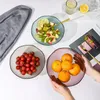 Tallrikar vågig rufs fruktplatta lat snacks sak söt godis maträtt hushåll plast för hem arrangör