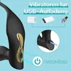 Analspielzeug Analvibrator männliches Prostata-Massagegerät mit verzögertem Implantat-Sicherungsring Penis-Fernbedienungsstecker männliches Sexspielzeug 230720