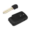 2Button Uncut Blad Remote Car Key Refit Cover Case Shell för Toyota Prius Corolla verso Toy43 Blad Auto Nyckel Refit Shell Cover263U