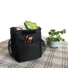 Portable Car Dustbin Garbage Bag Dust Seat Back Storage Rubbish Bin Box Case Sundries Holder Organizer Pocket Bags Trash Can Other226q