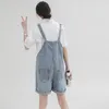 Women's Jeans 2023 Summer Women Casual Suspender Fashion Ladies Classic Loose Tourism Short Denim Pants