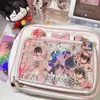 Avondtassen Japanse Korea Style Womens Schouder Grote Capaciteit JK Handtas Transparante Itabag Voor 1825 Jaar Oude Meisjes Anime Fans 230720