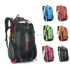 Bolsa de viaje para deportes al aire libre 40L Equitación Montañismo Escalada camping Senderismo mochila Hombres Mujeres Mochilas Gran capacidad Mochilas escolares impermeables mochila