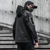 Herrenjacken 2023 Frühling Streetwear Techwear Reißverschluss Kapuzenjacke für Männer Jugendliche Vitalität Tägliche Varsity Motorrad