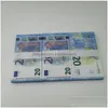 Other Festive Party Supplies Movie Money Banknote 5 10 20 50 Dollar Euros Realistic Toy Bar Props Copy Currency Faux-Billets 100 P Dhi8Q