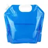 Borsa per l'acqua pieghevole per arrampicata all'aperto Bere attrezzatura per l'idratazione Campeggio BBQ Serbatoio d'acqua 5L 10L bottiglia portatile per succo di latte in plastica per escursioni in viaggio