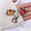 Broches Broches Tronçonneuse Homme Broche Émail Broche Apanese Dessin Animé Animaux Caractère Badges Sac À Dos Fans Bijoux En Métal Accessoires Cadeaux Dhlku