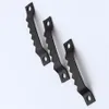 Hooks & Rails 150Pcs Serrated Creative Single Hole Picture Frame Hangers Holders With 300Pcs ScrewsBlack209p