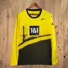 Fansversion Haller 23 24 Bellingham Reus Malen Soccer Jerseys Dortmund Sule Reyna Danke 2023 2024 Fotbollskjorta Brandt Plszczek Bellingham Långärm