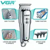 Hårtrimmer VGR Hårklippmaskin Electric Hair Clipper Professional Haircut Machine Mini Barber Rechargeble Hair Trimmer For Men V-071 230720