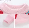 Pullover Baby Girl Boutique Sweater Sweater ملابس شتوية عيد الميلاد أطفال سترات صغيرة للمراهقين للمراهقين لصالح الأطفال الفراولة 3 6 2011 Z230721